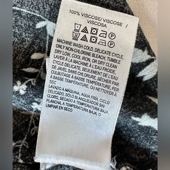 Lucky Brand Floral Print Blouse SM P - Picture 4 of 4